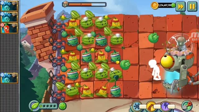 PvZ 2 Zomboss roof смотреть онлайн