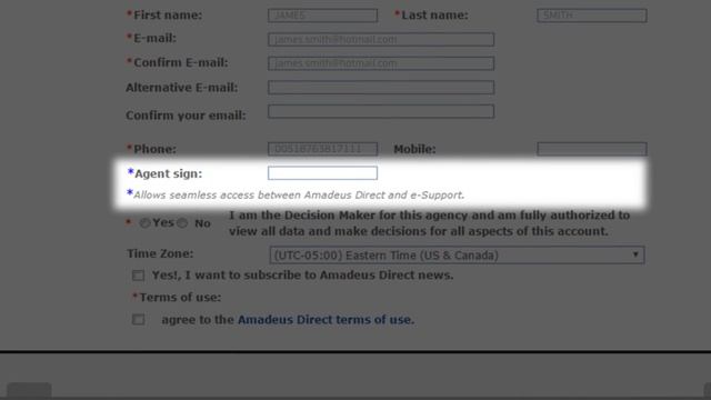 How to register in Amadeus Direct смотреть онлайн