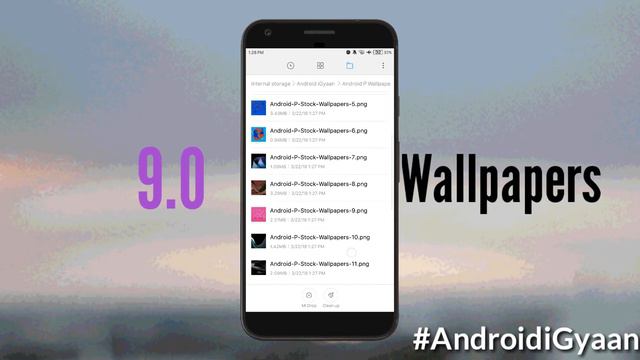 Get Android 9.0 Wallpapers and Tones || Android P Wallpapers and tones || Android iGyaan смотреть онлайн
