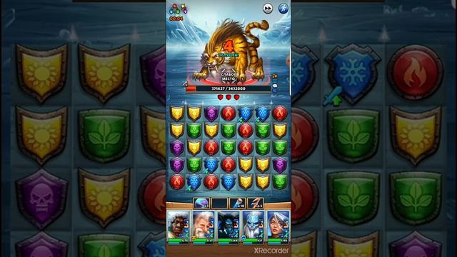 Сундук тьмы, древний тигр 11 звезд,и набеги на Zero топового игрока Empires and Puzzles. смотреть онлайн