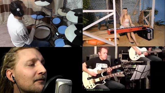 Hotel California // Eagles Cover // Collaboration смотреть онлайн