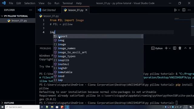 Lesson 1 || Python Pillow Tutorial смотреть онлайн