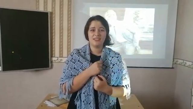 Фролова Дарья, 16 лет, С. Есенин 'Письмо от матери' смотреть онлайн