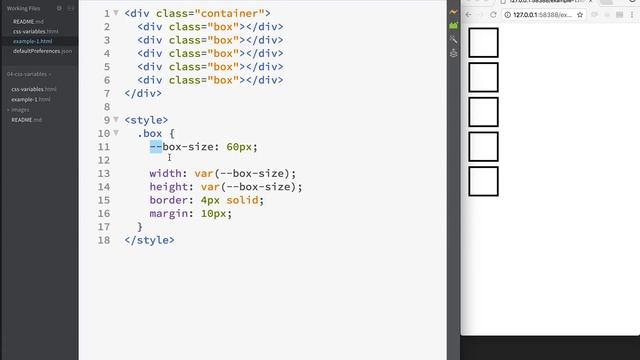 01 css variables intro смотреть онлайн
