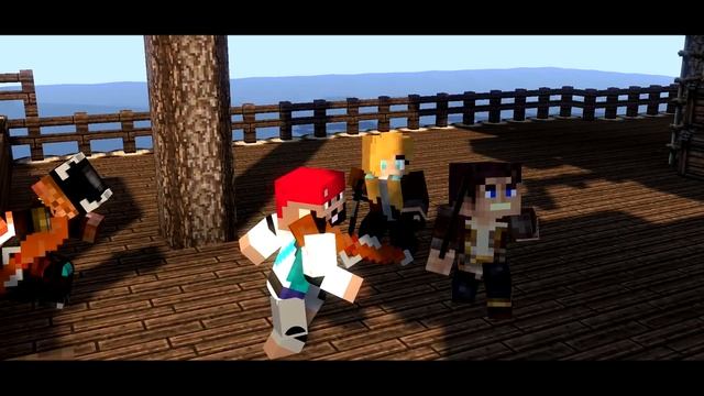 Minecraft сериал: "Легенды Морей" 6 Эпизод-Чёрная Борода. (Minecraft Machinima) смотреть онлайн