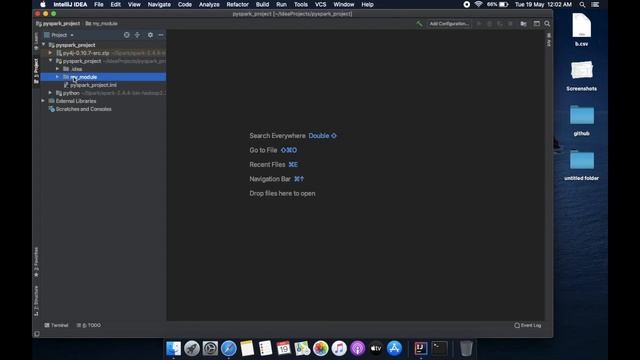 IntelliJ IDEA for PySpark смотреть онлайн