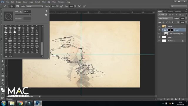 Cara membuat efek watercolor dengan photoshop смотреть онлайн
