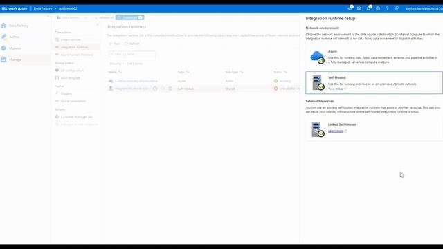 Azure Data Factory - Integration Runtime смотреть онлайн