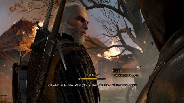 The Witcher 3 - Family Matters: Crow's Nest Fire: Save Stablehand and Horses and Open Gate PS5 4.0 смотреть онлайн