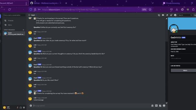 Auto owo farm bot + banbypass + 100% working 2023 (OPEN SOURCE) смотреть онлайн