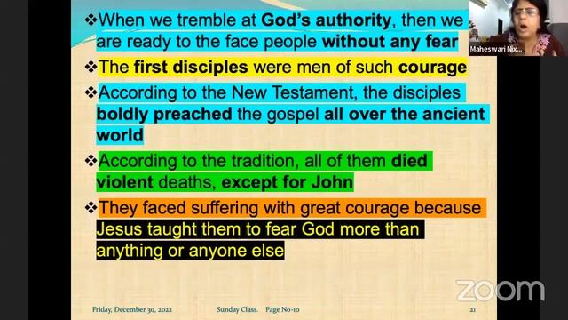 Discipleship-Avoid Hypocrisy! Study Of Life Of Jesus  Preacher Maheswari Nixon B.E