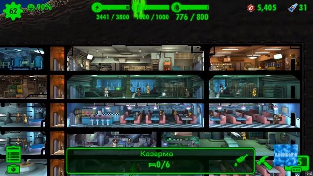 Fallout Shelter ч9: Небольшой супермаркет и поход за ланч боксом! смотреть онлайн