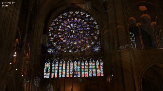 Notre Dame Cathedral, Paris, France. смотреть онлайн