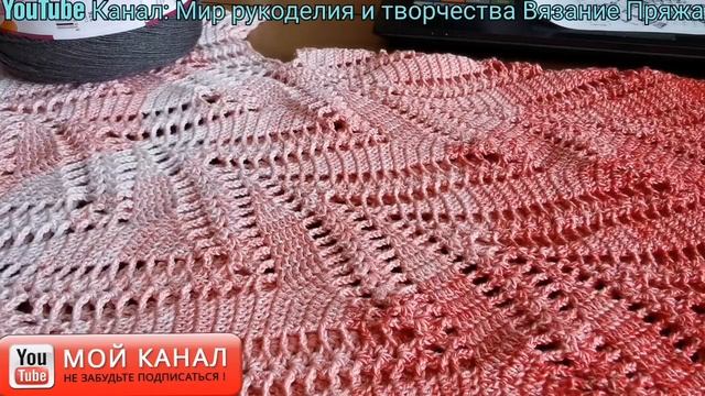 Туника крючком. ПРИГЛАШАЮ на подробный мастер класс для начинающих. Вязание крючком. Реглан сверху смотреть онлайн