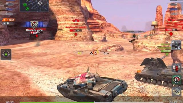 Chieftain Mk.6 игра на мастера World of Tanks blitz смотреть онлайн