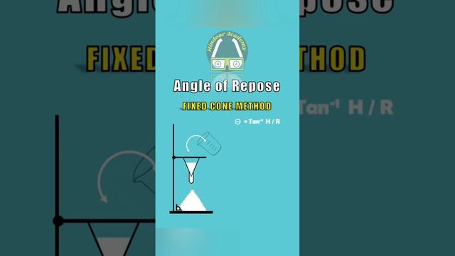 What is Angle of Repose? || Pharmaceutics || Hindoor Academy смотреть онлайн