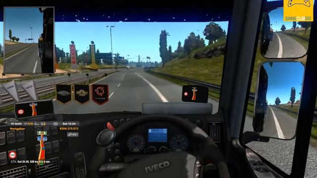 DELIVERING HEAVY CARGO EURO TRUCK SIMULATOR 2 | IVECO TRUCK | REAL LIFE GAMEPLAY | URDU/HINDI смотреть онлайн