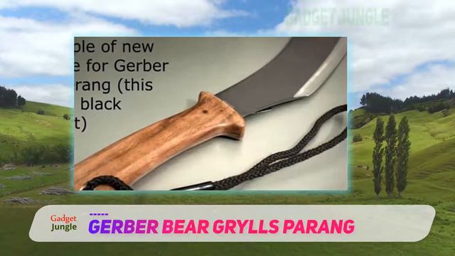 The Best Machete - Gerber Bear Grylls Parang Review смотреть онлайн