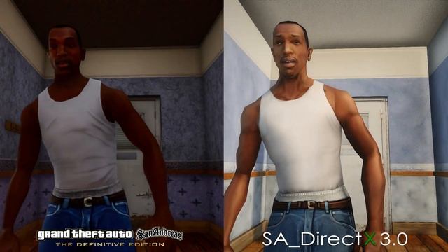 SA_DirectX 3.0 Beta vs GTA Sa Definitive Edition | Graphics Comparison смотреть онлайн