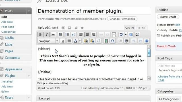 WP ClickBank Membership Plugin Install - On Crack!! - Part 1 смотреть онлайн
