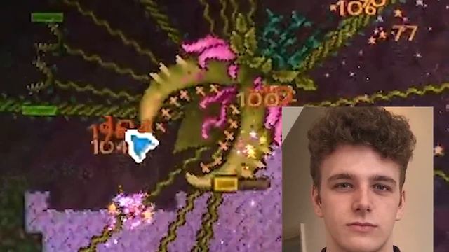 Terraria Plantera be like: смотреть онлайн