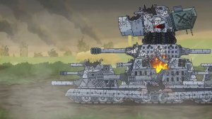 Щука и КВ-35 Челябинский Против Карла-44  - Мультики про танки