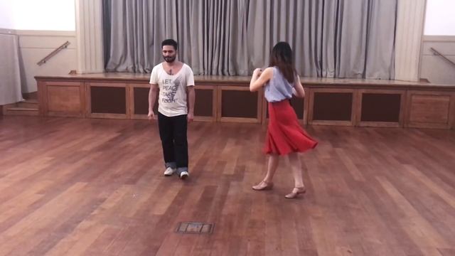 The Sugar Push | Improvers Lindy Hop With Sharon & Josh | The Wednesday Club 22nd November 2017