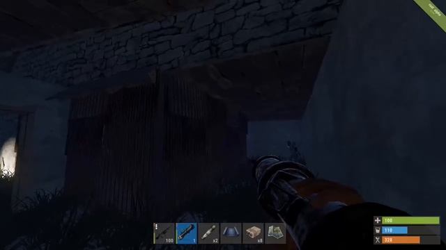 Rust (Раст)-Рейды в Rust (Раст) сумасшедшие тимейты. Рэйдим домишки смотреть онлайн