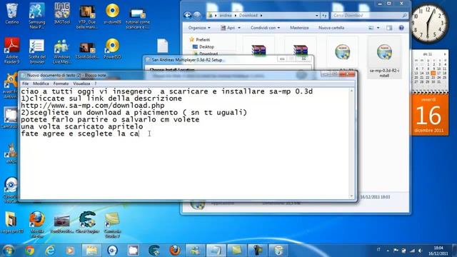[tutorial]-come scaricare e installare sa-mp+download link смотреть онлайн