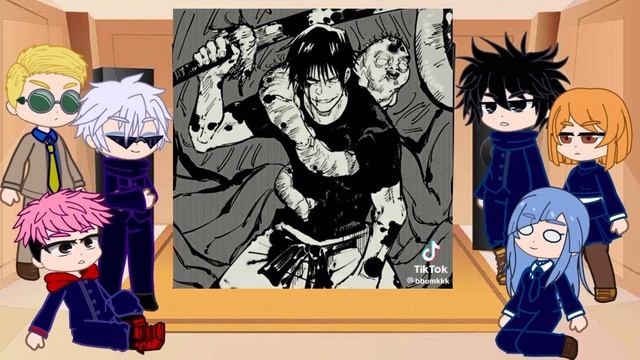 Jujutsu Kaisen react to Toji Fushiguro || Gacha React смотреть онлайн