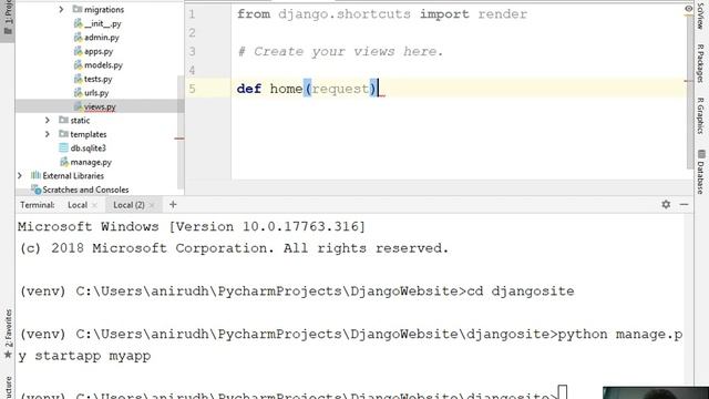 Django- Getting started with Django Project part-5 смотреть онлайн