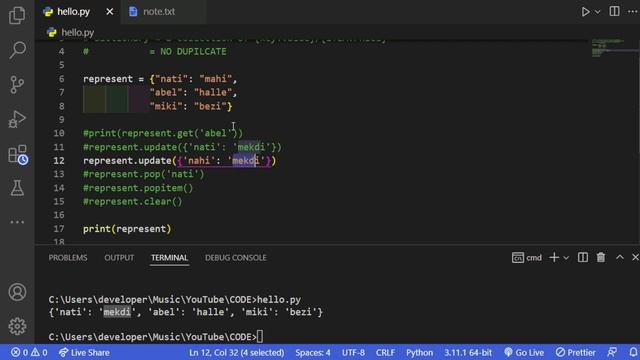 Python Amharic Course #13 - Dictionary on Python Easy(2023 UPDATED) смотреть онлайн
