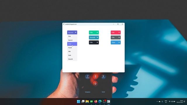 Custom ComboBox Of Qt QML (DropDown) || Qt QML ComboBox Flat Style Of ComboBox смотреть онлайн
