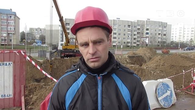 Что происходит на проспекте Независимости в Слониме? (10 марта 2020) смотреть онлайн