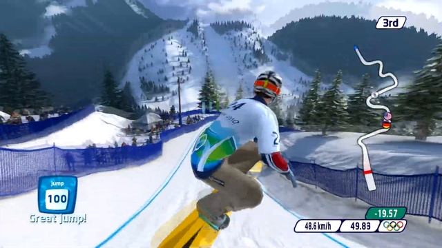 Vancouver 2010  - The Official Video Game Of The Olympic Winter Games - Gameplay (PC)