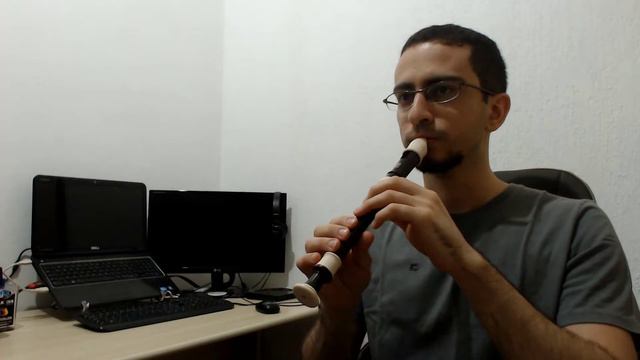 Louvemos o Rei (010 - HASD) - Flauta Doce Soprano (Solo) смотреть онлайн
