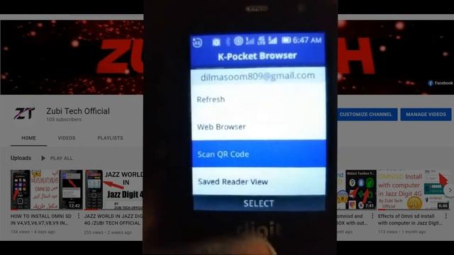 HOW TO WORK QR READER.QR SCANNER/zubi tech official смотреть онлайн