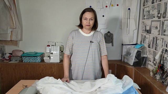 Обзор тканей для новой рубашки. Льняная органза