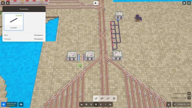 Voxel Tycoon Строительство Хаба прохождение на максимальной сложности смотреть онлайн