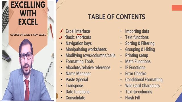 Introduction | Excelling with excel | Course on basic & advanced level excel Demo class | Lecture смотреть онлайн
