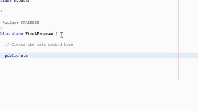 java programming examples 1 first java program смотреть онлайн