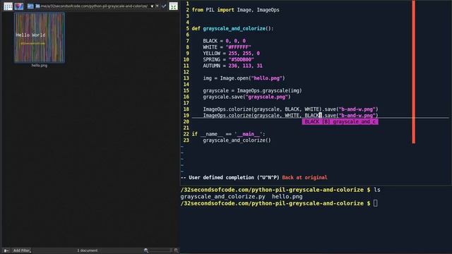 How to grayscale or colorize an image in Python using PIL? смотреть онлайн
