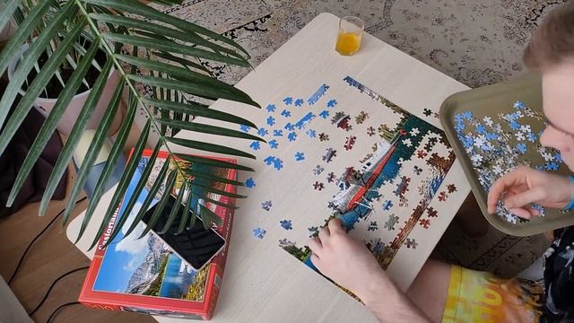 СОБРАЛ НА ВРЕМЯ ПАЗЛ 500 ДЕТАЛЕЙ смотреть онлайн