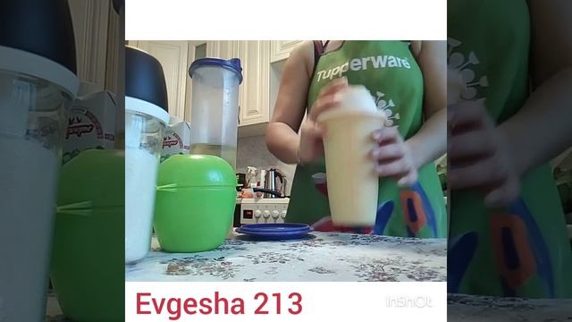 Блины за 5 минут.. Тесто для блинов в шейкере Tupperware. Миксер квик. смотреть онлайн