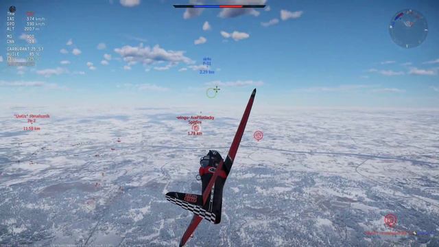 War Thunder - P-63C-5 - Gameplay смотреть онлайн