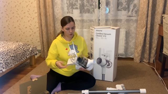 БЕСПРОВОДНОЙ ПЫЛЕСОС Dreame Cordless Vacuum Cleaner V10//ОБЗОР ПЫЛЕСОСА XIAOMI Dream V10 2022года смотреть онлайн