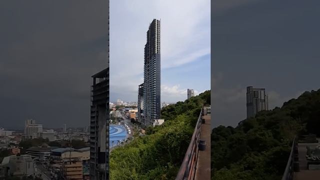 Таиланд. PATTAYA. Обзорная площадка в Паттайе на холме Пратамнак. смотреть онлайн