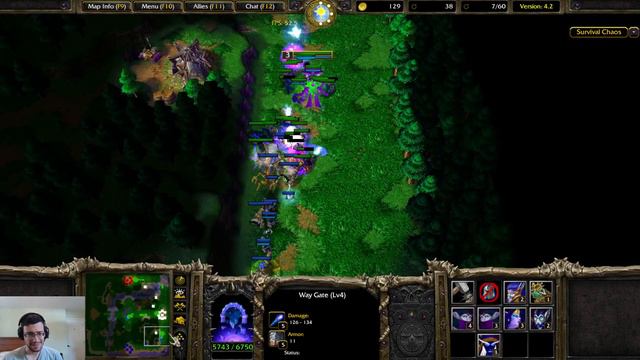 Warcraft 3 Reforged: Survival Chaos 4.2 #133 - A Nice and Competitive Game смотреть онлайн