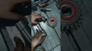 комплект для установки паразитной шестерни ПВМ на МТЗ 80 без разбора трактора