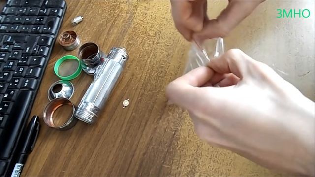 Делаем из обычного старого фонарика светодиодный фонарь смотреть онлайн